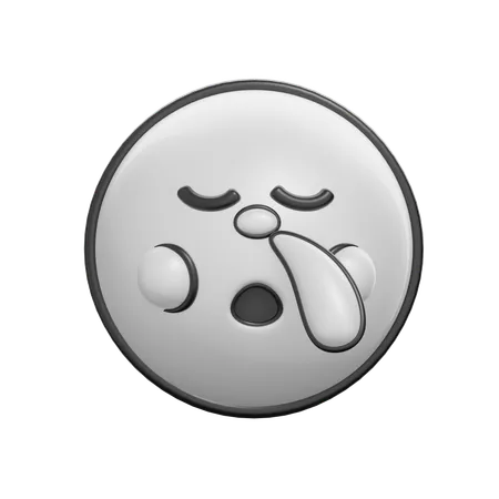 Sleepy Face  3D Icon