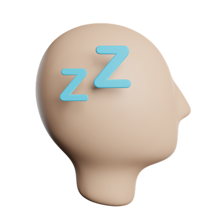 Sleepy Mind  3D Icon