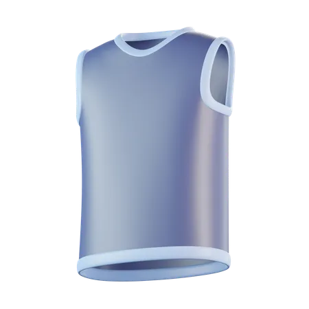 Sleeveless T-Shirt  3D Icon