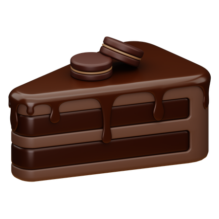 Slice Cake  3D Icon