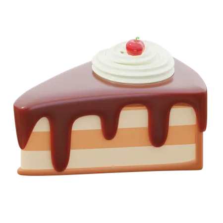 Slice Cake  3D Icon