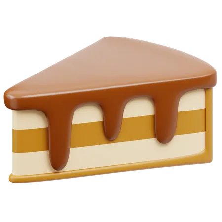 Slice Cake  3D Icon