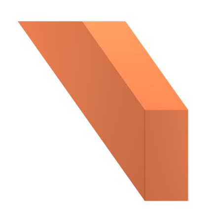 Sliced Bar  3D Icon