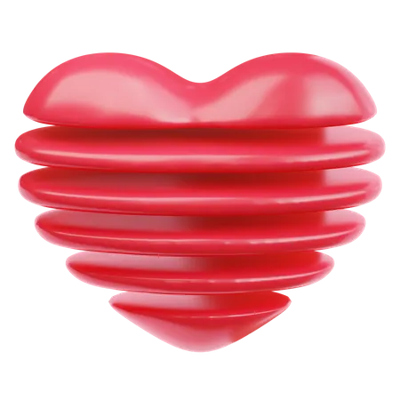 Sliced Love  3D Icon