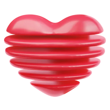 Sliced Love  3D Icon