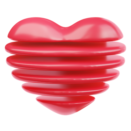 Sliced Love  3D Icon