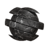 3d sliced sphere logo