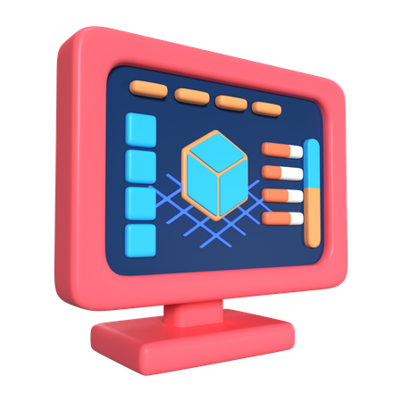 Slicer 3D Printer  3D Icon