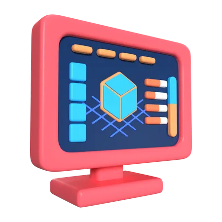 Slicer 3D Printer  3D Icon