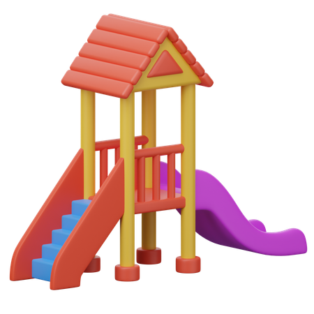 Slide  3D Icon