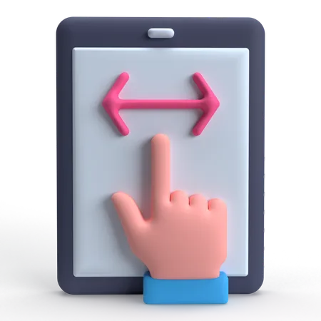 Slide  3D Icon