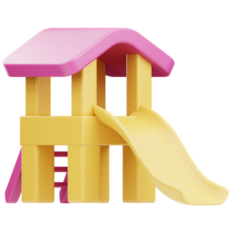 Slide Child  3D Icon