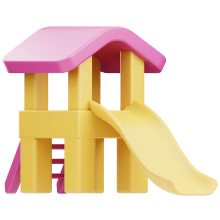 Slide Child  3D Icon