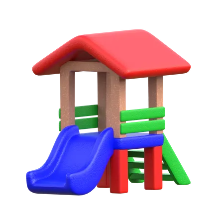 Slide Child  3D Icon