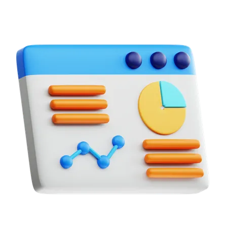 Slide Deck  3D Icon