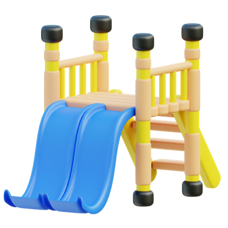 Slide infantil  3D Icon