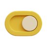 3d slider button symbol