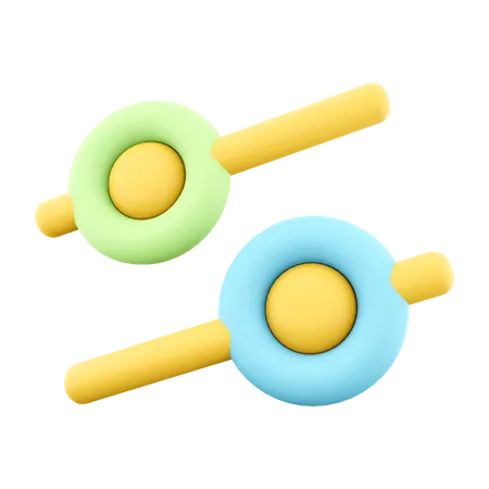 Slider  3D Icon