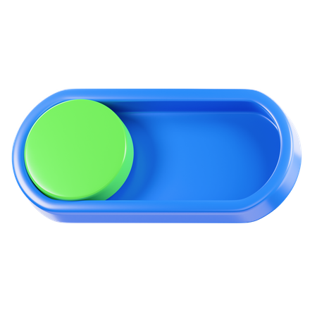 Slider On  3D Icon