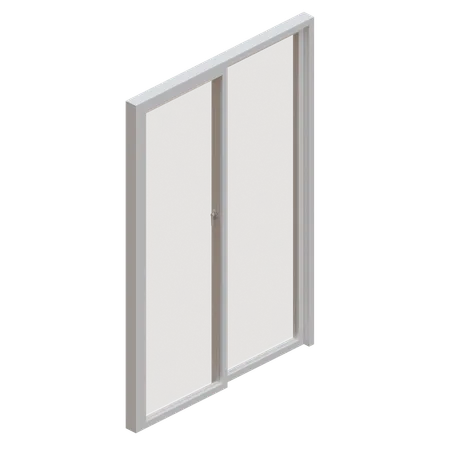 Sliding Window  3D Icon