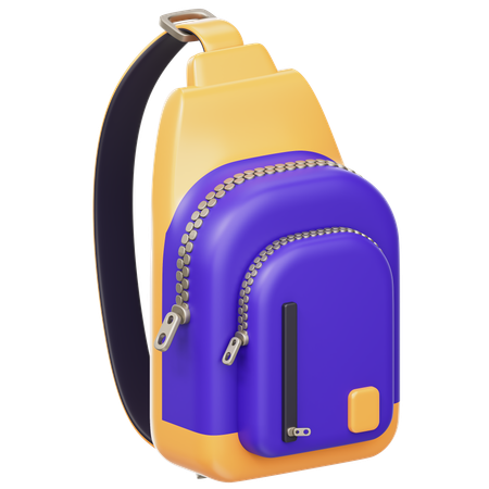 Sling Bag  3D Icon