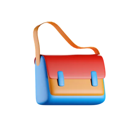 Sling Bag 3 D Icon 3D Icon