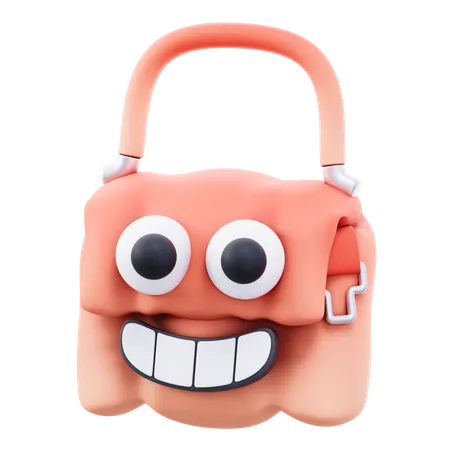 Sling Bag  3D Icon