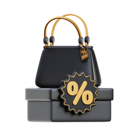 Sling bag Sale  3D Icon