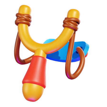 SLING SHOT  3D Icon