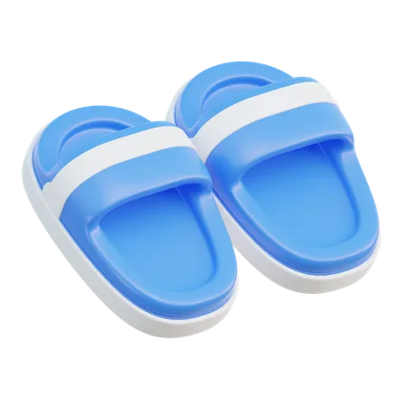 Slippers 3 D Icon Which Can Be Used For Various Purposes Such As Websites Mobile Apps Presentation And Others 3D Icon