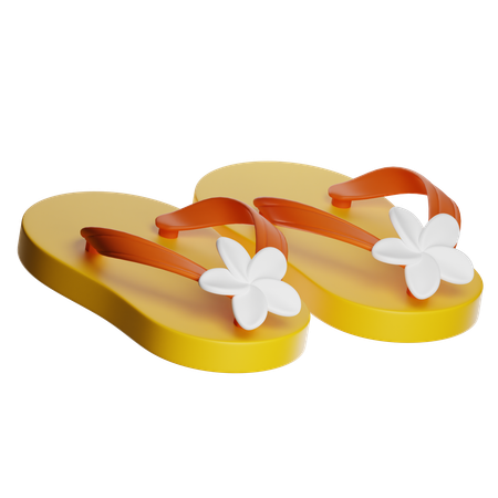 Slippers  3D Icon