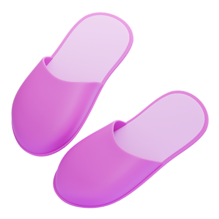 슬리퍼  3D Icon