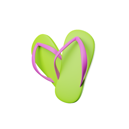 Slippers  3D Icon