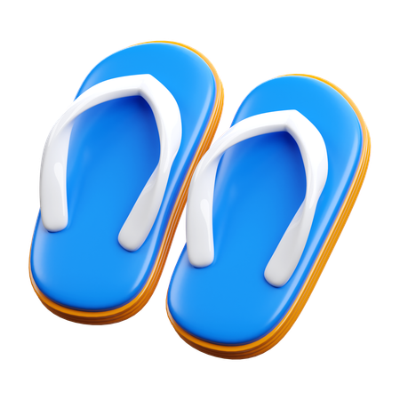 Slippers  3D Icon