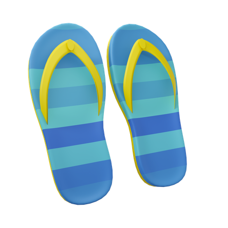 Slippers  3D Icon