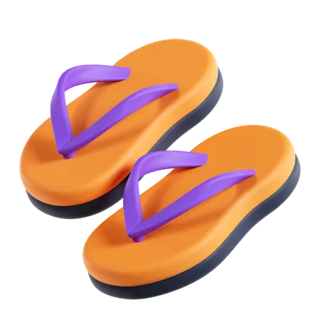 Slippers  3D Icon