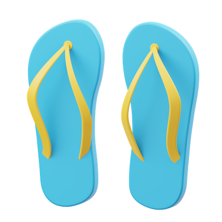 Slippers  3D Icon