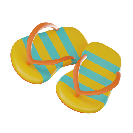 Slippers  3D Icon