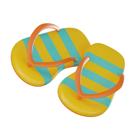 Slippers  3D Icon