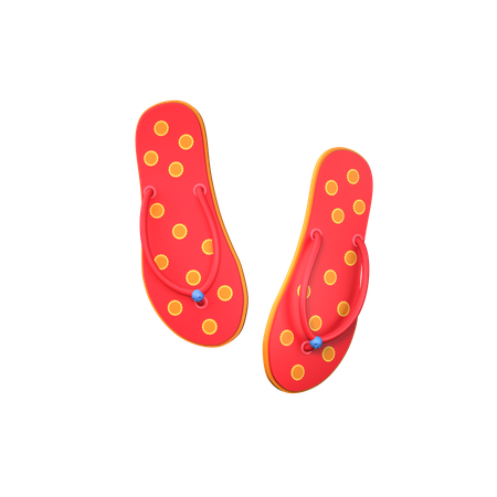 Slippers  3D Icon