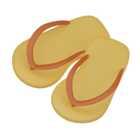 Slippers  3D Icon