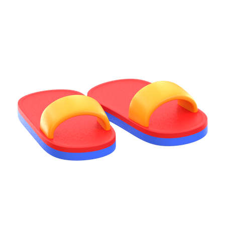 Slippers  3D Icon