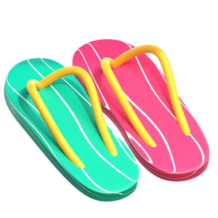 Slippers  3D Icon