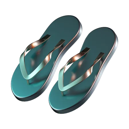 Slippers  3D Icon