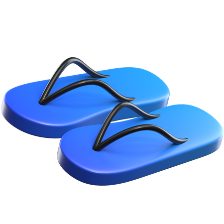 Slippers  3D Icon