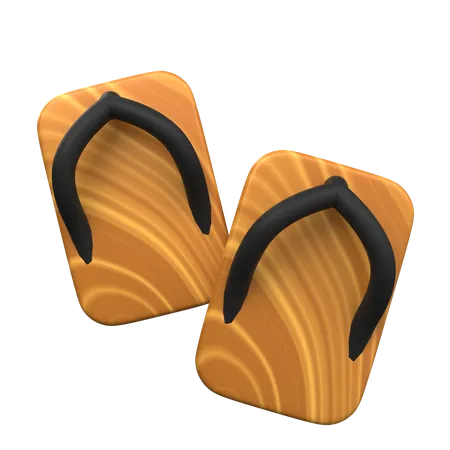 Slippers  3D Icon