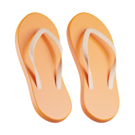 Slippers  3D Icon