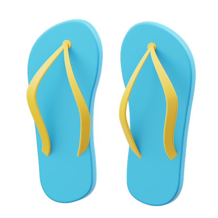 Slippers 3D Icon