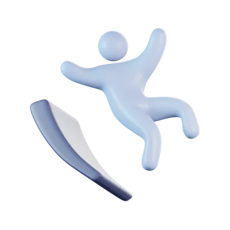 Slippery Floor  3D Icon