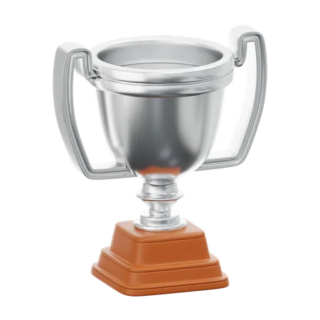 Sliver Trophy  3D Icon